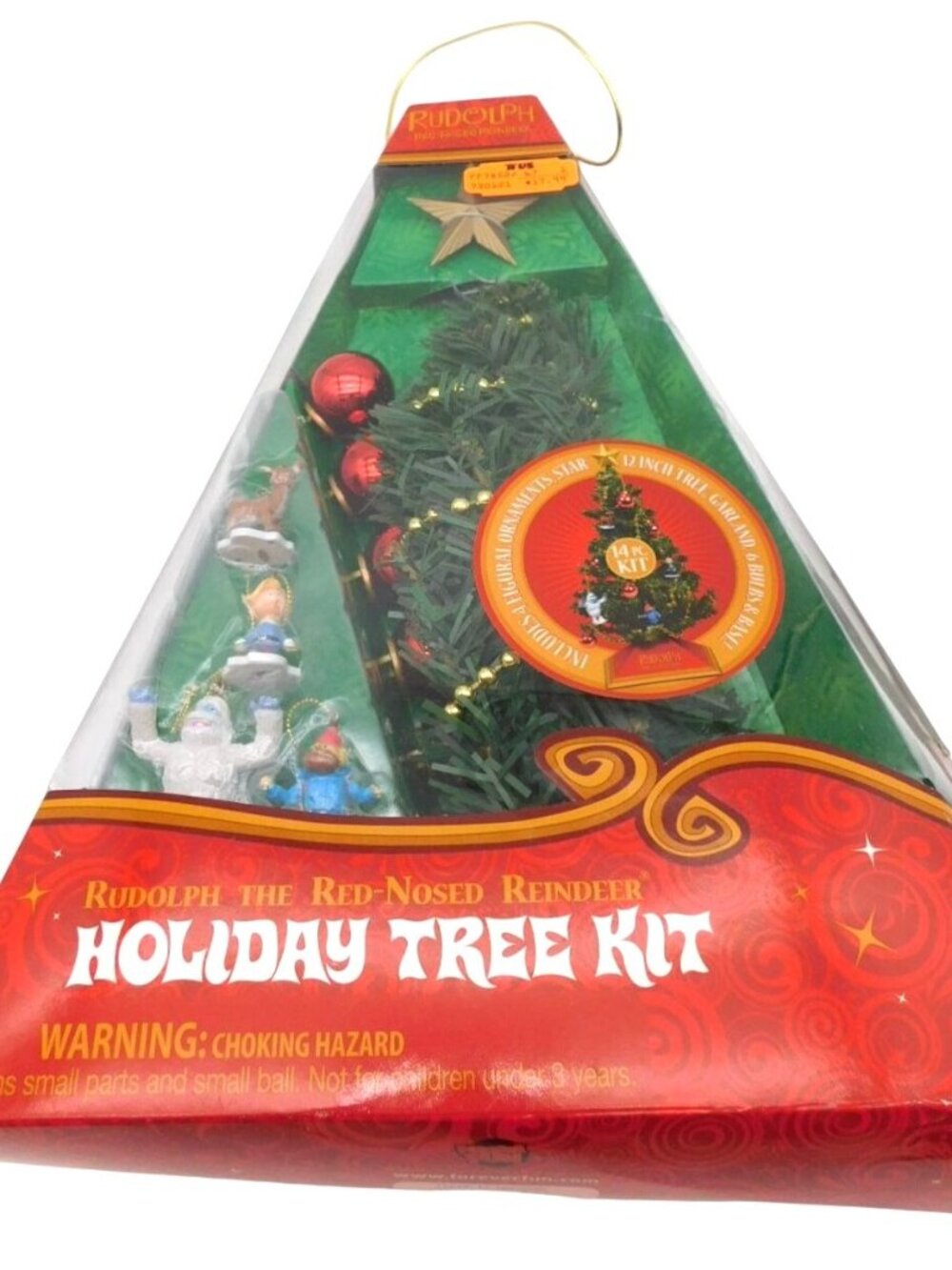 Forever Fun Rudolph the Red Nosed Reindeer Holiday Tree Kit Crushed Box